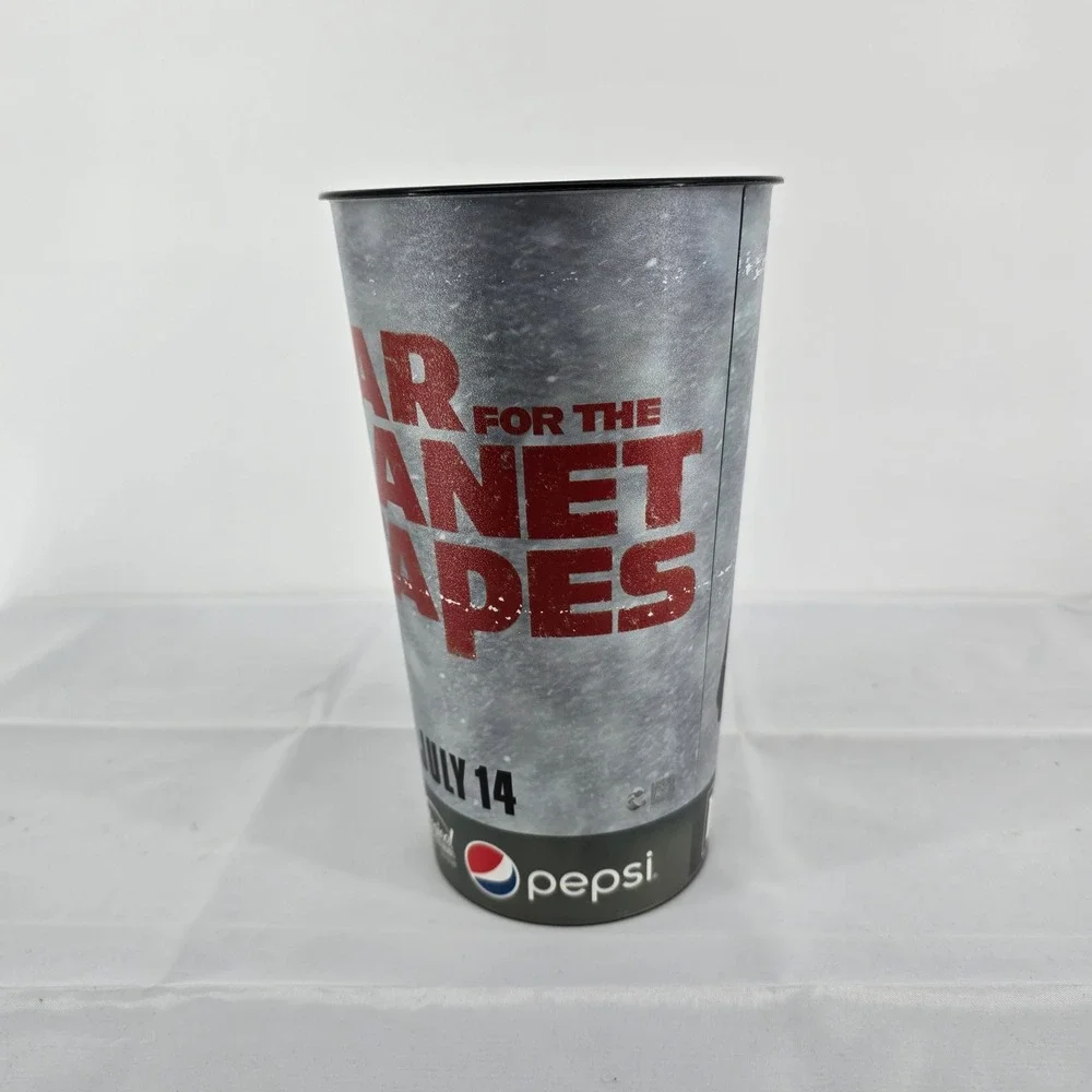 War for the Planet of the Apes‎ Marcus Theatres Movie Souvenir Cup Caesar Pepsi
